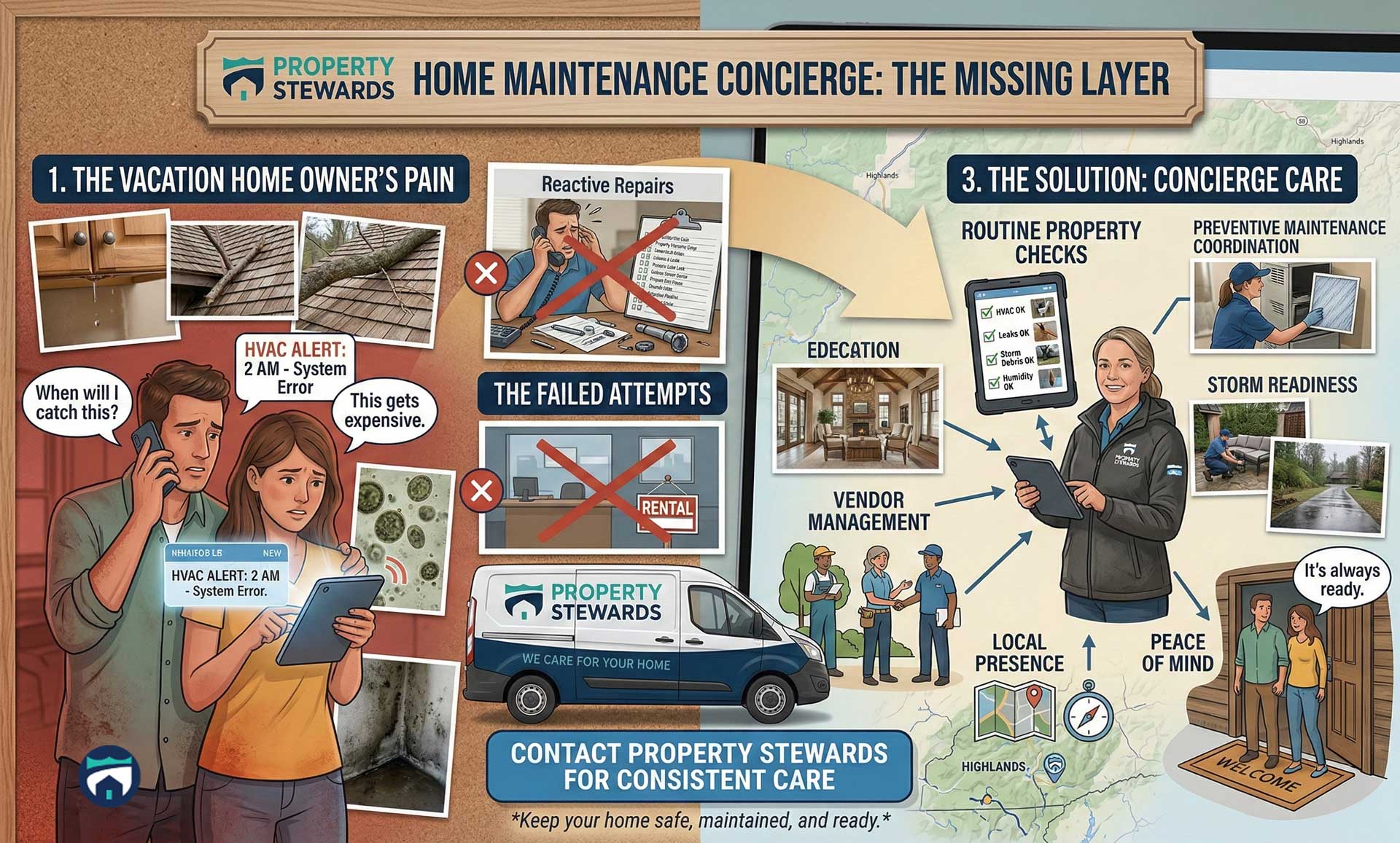 Home Maintenance Concierge: The Missing Layer Between Repairs and Property Management