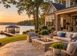 Lake Oconee waterfront home and outdoor living areas prepared for a clean and guest-ready lake weekend.